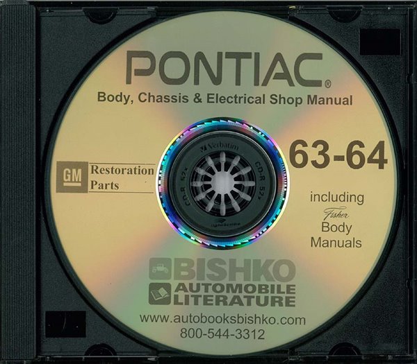 1963–1964 Pontiac ALL MODELS FISHER BODY Factory Shop Service Manual
