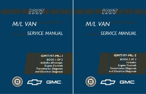 1997 Chevrolet Truck Astro, Safari Factory Shop Service Manual