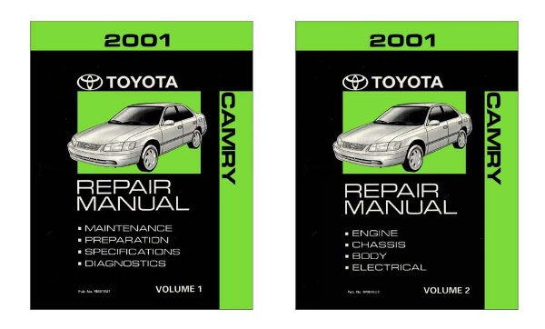 2001 Toyota Camry Factory Shop Service Manual