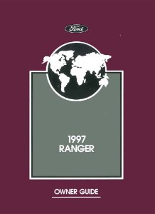 1997 Ford Ranger Owner's Manual