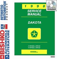 1998 DODGE DAKOTA TRUCK Body, Chassis & Electrical Service Manual sample image