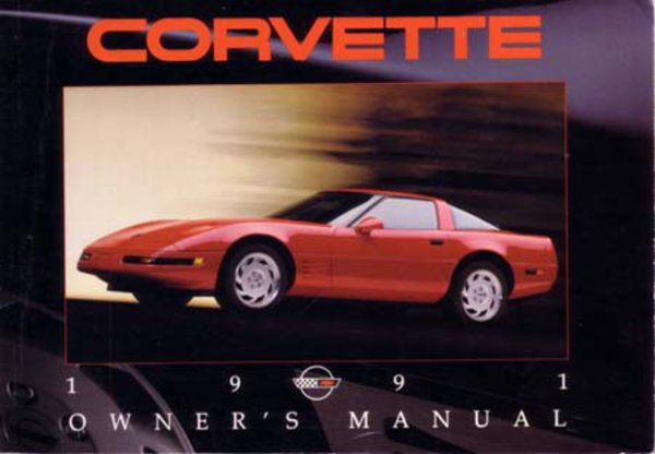1991 Chevrolet Corvette Owner's Manual