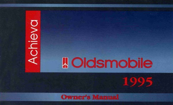 1995 Oldsmobile Achieva Owner's Manual