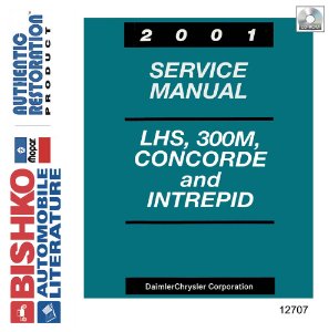 2001 Chrysler LHS, 300M, Concorde, Intrepid Factory Shop Service Manual
