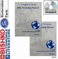 2001 Ford F-150 Truck Shop Service Repair Manual PDF sample image