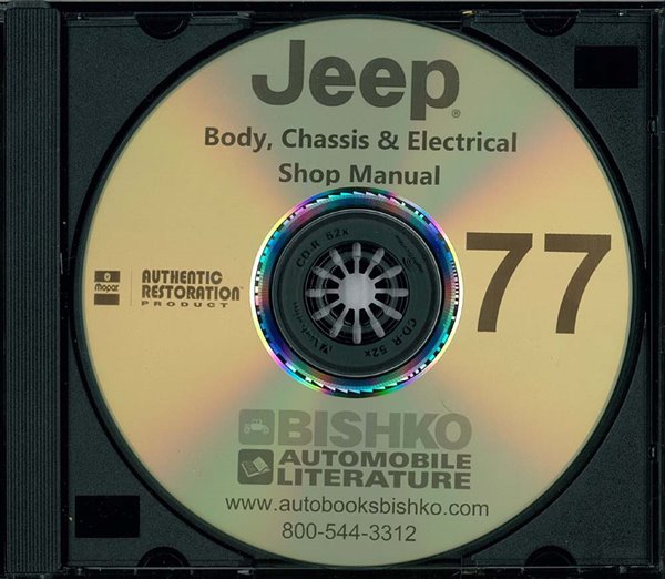 1977 Jeep All Models Factory Shop Service Manual