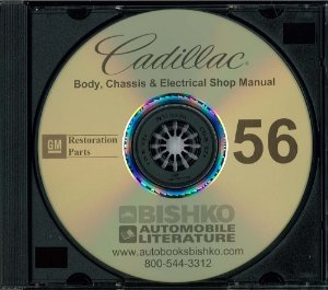 1956 Cadillac All Models Factory Shop Service Manual