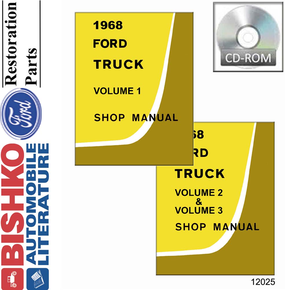 1968 FORD TRUCK (EXCEPT BRONCO/ECONOLINE) Body, Chassis & Electrical Service Manual