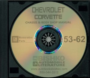 1953–1962 Chevrolet Corvette Factory Shop Service Manual