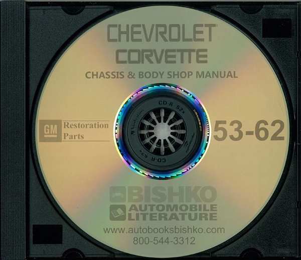1953–1962 Chevrolet Corvette Factory Shop Service Manual