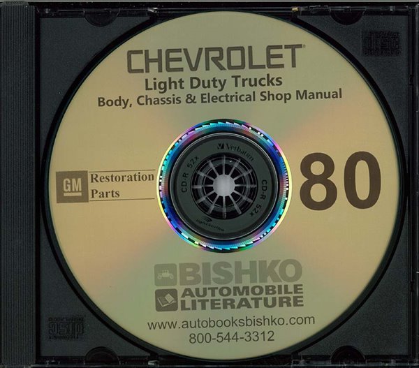 1980 Chevrolet C10, C20, C30, K10, K20, K30 Light Duty, G