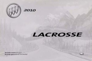 2010 Buick LaCrosse Owner's Manual