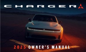 2025 Dodge Charger Owner's Manual