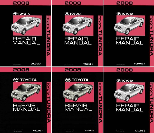 2008 Toyota Tundra Factory Shop Service Manual