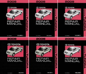 2008 Toyota Tundra Factory Shop Service Manual