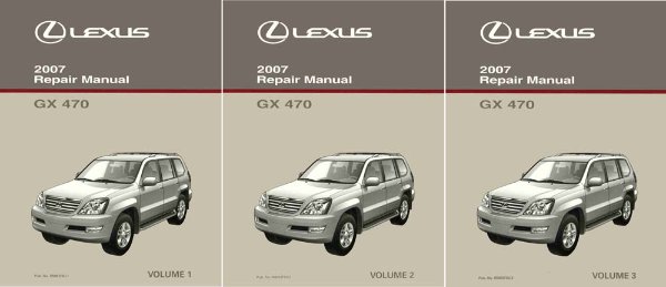 2007 Lexus GX 470 Factory Shop Service Manual
