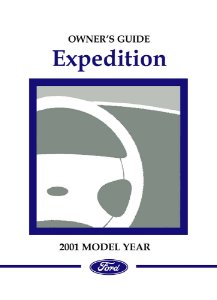 2001 Ford Expedition Owner's Manual