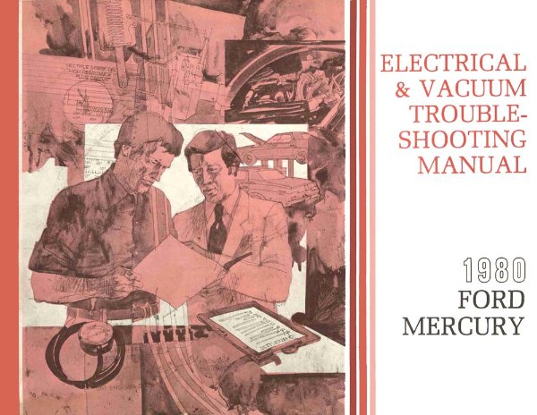 1980 Ford Ford, Mercury Wiring Diagrams Manual