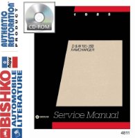 1985 Dodge D/W 100-350 Truck, Ramcharger Factory Shop Service Manual sample image