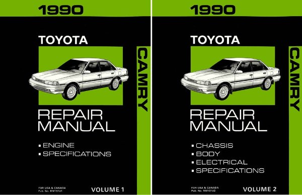 1990 Toyota Camry Shop Service Repair Manual