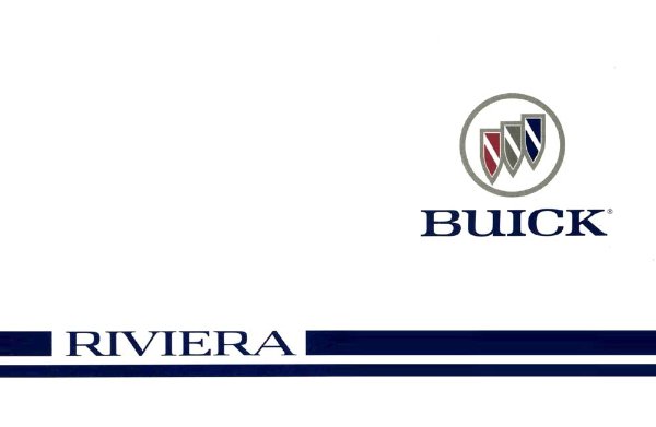 1996 Buick Riviera Owner's Manual