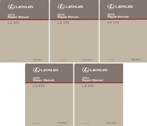 2010 Lexus LX 570 Factory Shop Service Manual