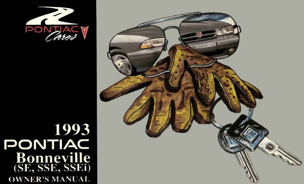 1993 Pontiac Bonneville Owner's Manual