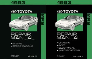 1993 Toyota MR-2 Factory Shop Service Manual