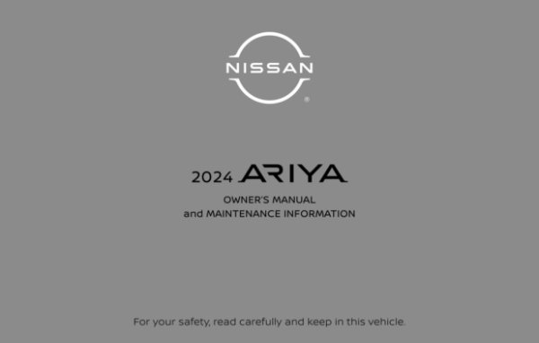2024 Nissan Ariya Owner's Manual
