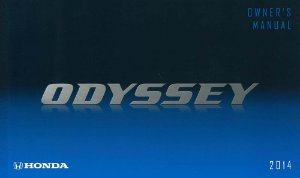 2014 Honda Odyssey Owner's Manual