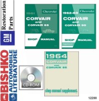 1961 1962 1963 1964 Chevrolet Corvair Shop Service Repair Manual PDF Engine sample image