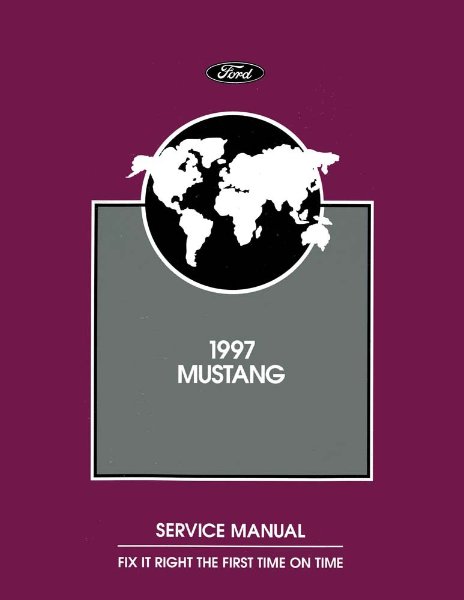 1997 Ford Mustang Factory Shop Service Manual