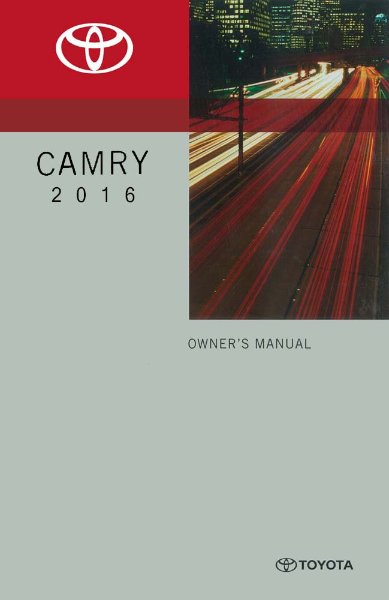 2016 Toyota Camry Owner's Manual