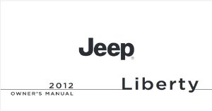 2012 Jeep Liberty Owner's Manual