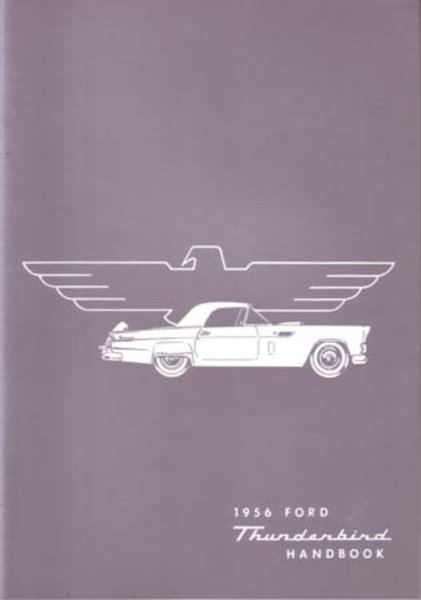 1956 Ford Thunderbird Owner's Manual