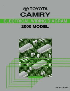 2000 Toyota Camry Wiring Diagrams Manual