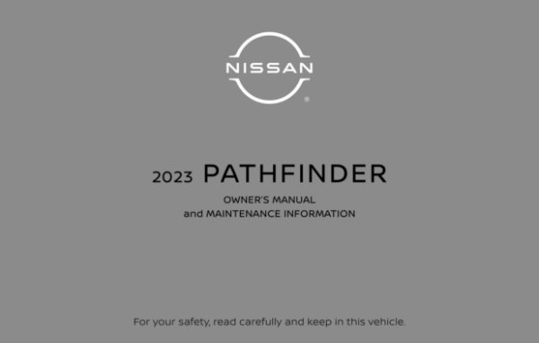 2023 Nissan Pathfinder Owner's Manual