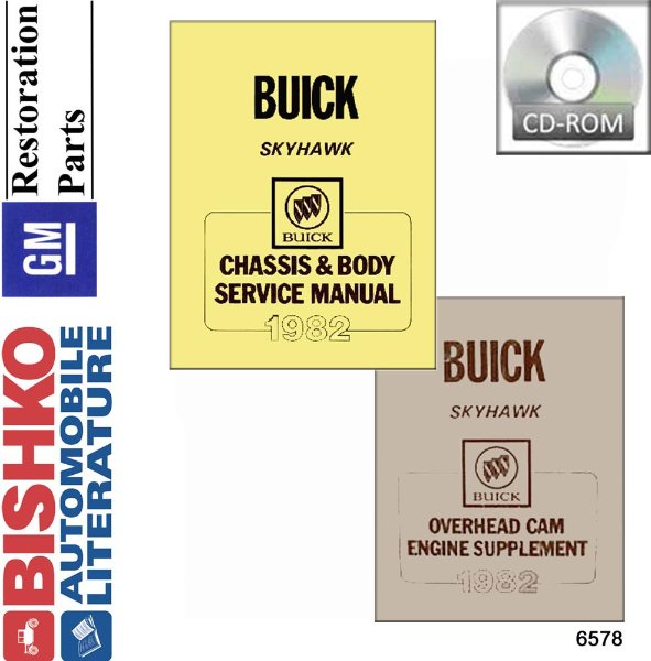 1982 Buick Skyhawk Factory Shop Service Manual
