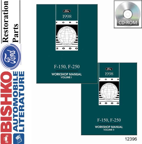 1998 Ford Truck F150-F250 Factory Shop Service Manual