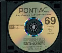 1969 PONTIAC Body, Chassis & Electrical Service Manual sample image