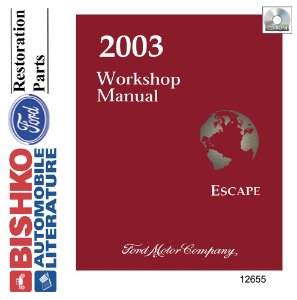 2003 Ford Truck Escape Factory Shop Service Manual