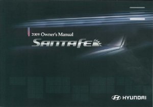 2009 Hyundai Santa Fe Owner's Manual