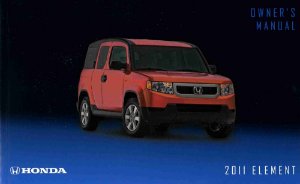 2011 Honda Element Owner's Manual