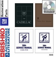 1984 CADILLAC Full Line Body, Chassis & Electrical Service Manual sample image