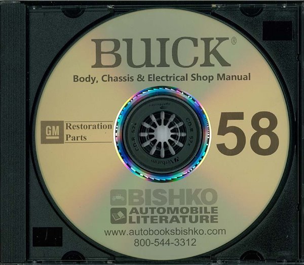 1958 Buick All Models Factory Shop Service Manual