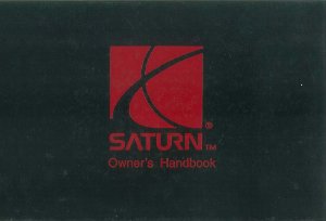 1996 Saturn All Models Owner's Manual