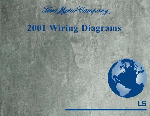 2001 Lincoln LS Wiring Diagrams Manual