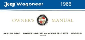 1966 Jeep Wagoneer Owner's Manual