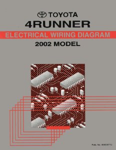 2002 Toyota 4Runner Wiring Diagrams Manual