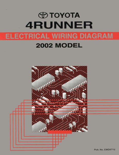 2002 Toyota 4Runner Wiring Diagrams Manual